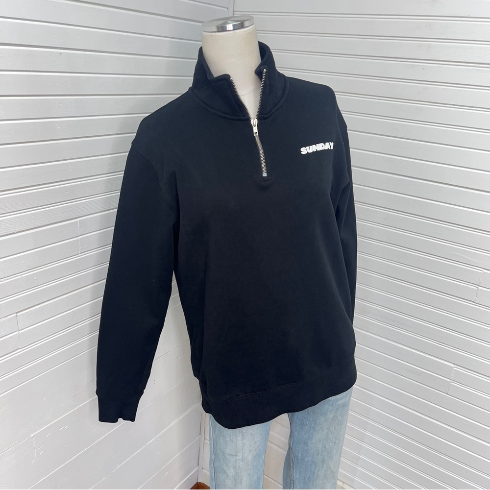 !FINAL CHANCE! Sunday Juice Box "I Love You Bye Box 3" 1/4 Zip Sweatshirt